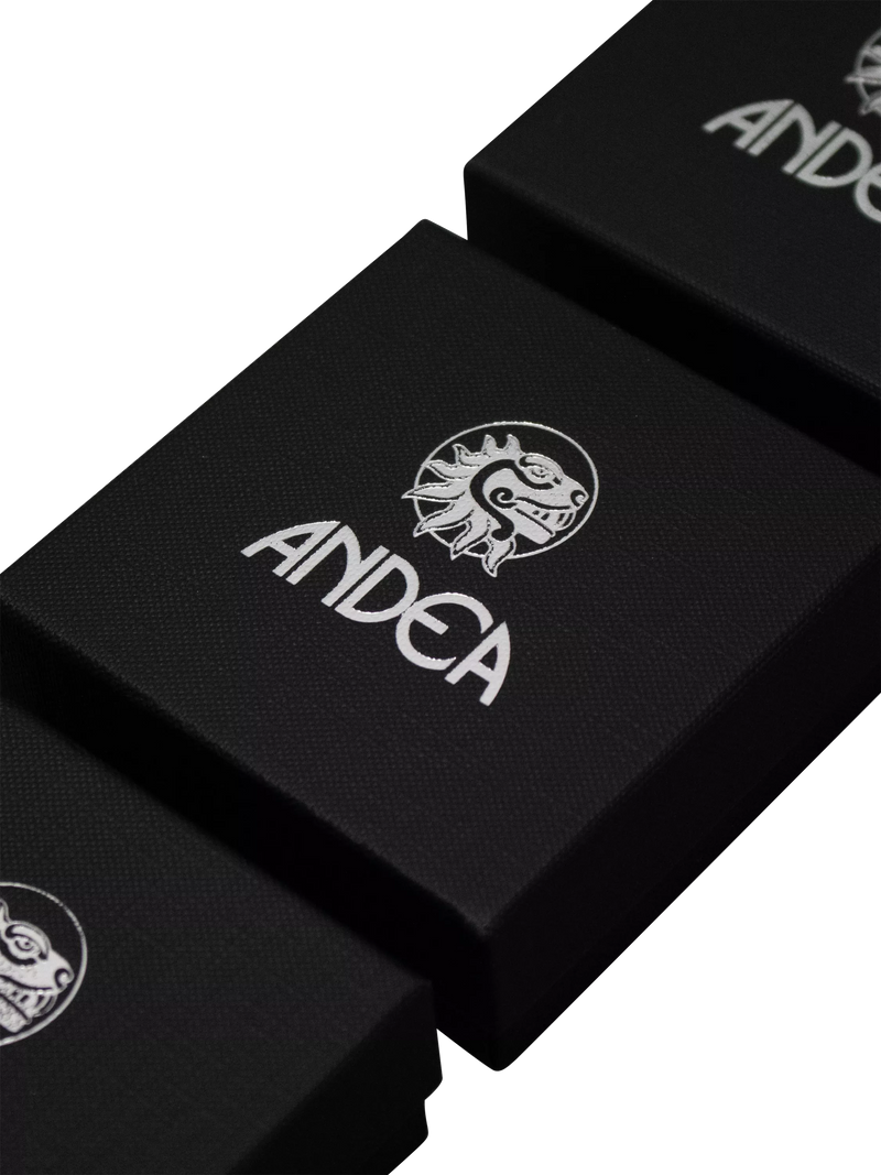 Andea sterling silver oval textured bracelet 19cm, imported from the UK