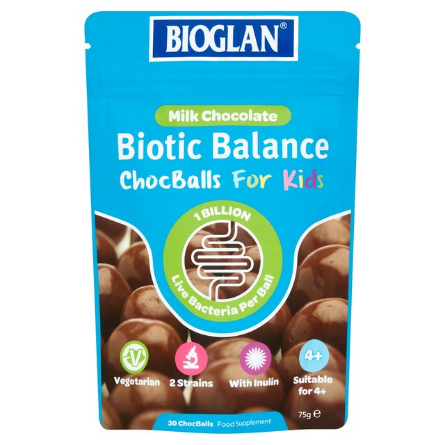 Bioglan Biotic Balance Kid's Milk Chocballs     75g GOODS M&S   