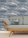 Mini Moderns Whitby wallpaper coastal design 10m by 52cm, UK version