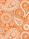 Mini Moderns Paisley Crescent wallpaper with half-drop pattern, UK version