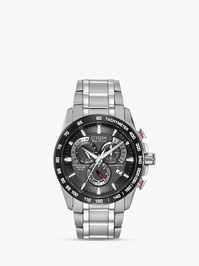 Citizen Eco-Drive perpetual calendar chronograph watch - British product
