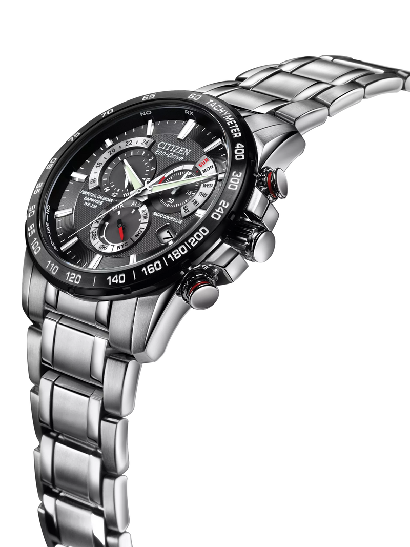 Citizen Eco-Drive perpetual calendar chronograph watch - British product