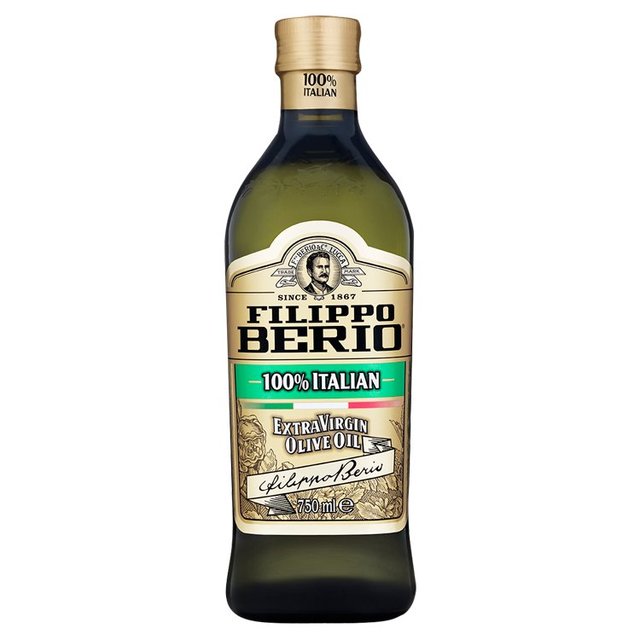 Filippo Berio 100% Italian Extra Virgin Olive Oil   750ml