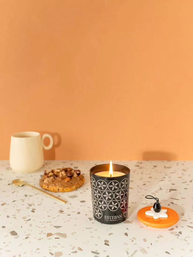 Esteban neroli scented decorated candle 180g - British product