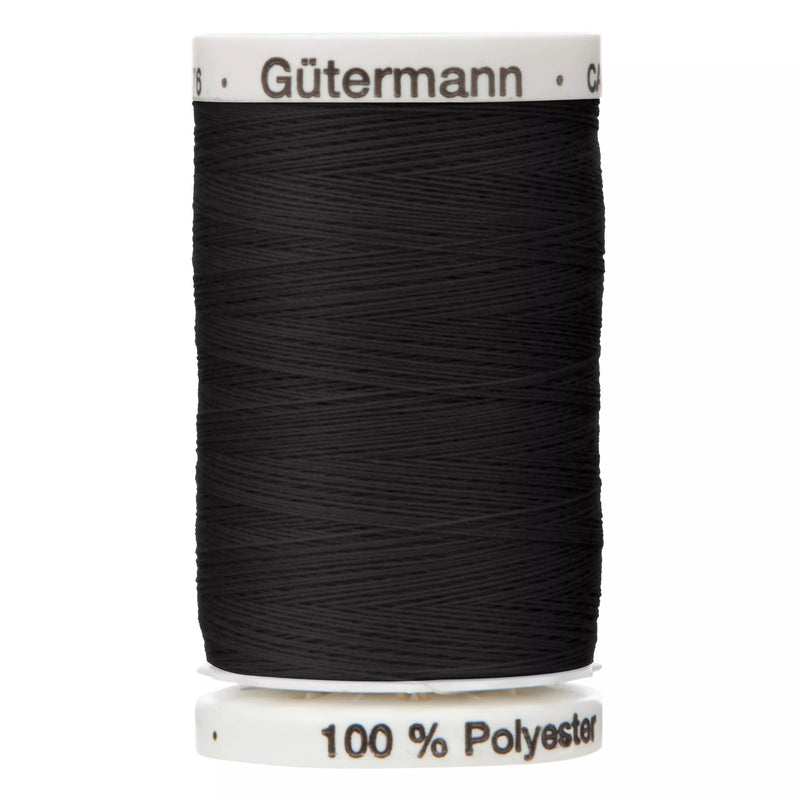 Gütermann creativ Extra Strong Thread, 100m, Black 000