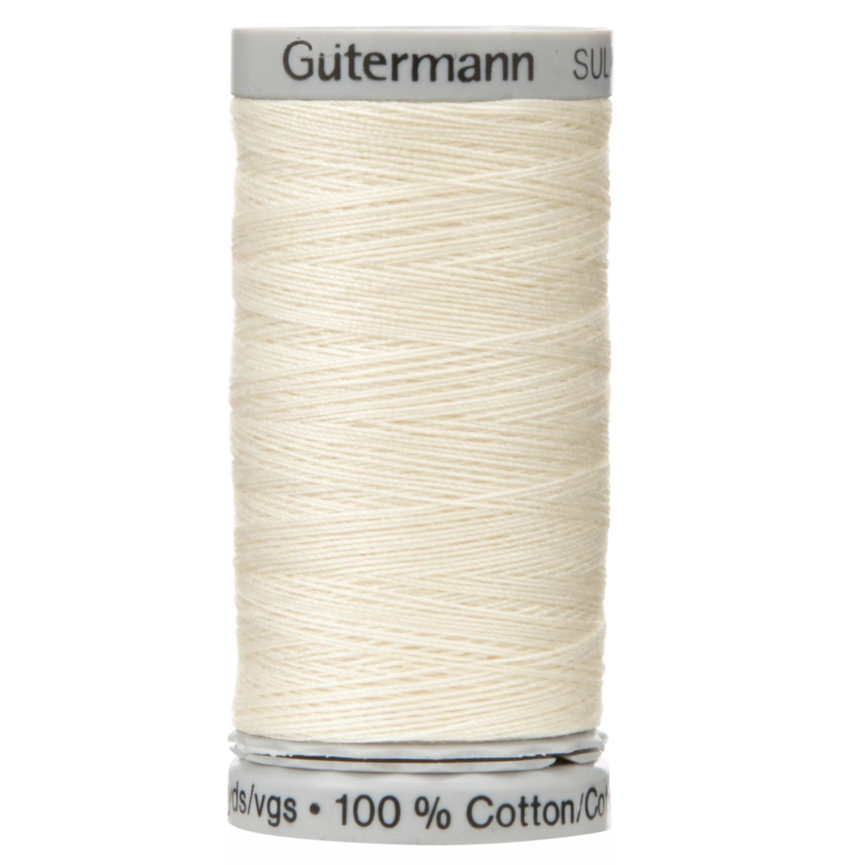 Gütermann creativ Ne 50 Sewing Thread Natural Cotton C 100m