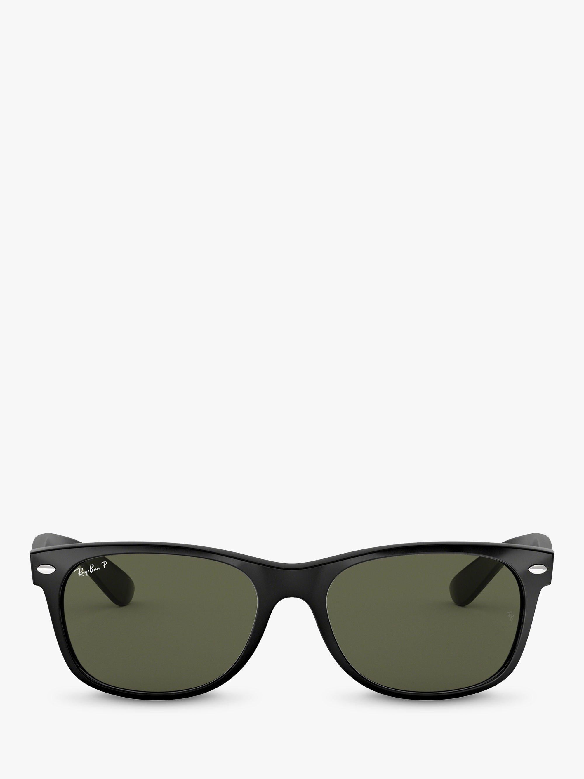 Ray-Ban Wayfarer Polarised sunglasses black 55mm, imported from the UK