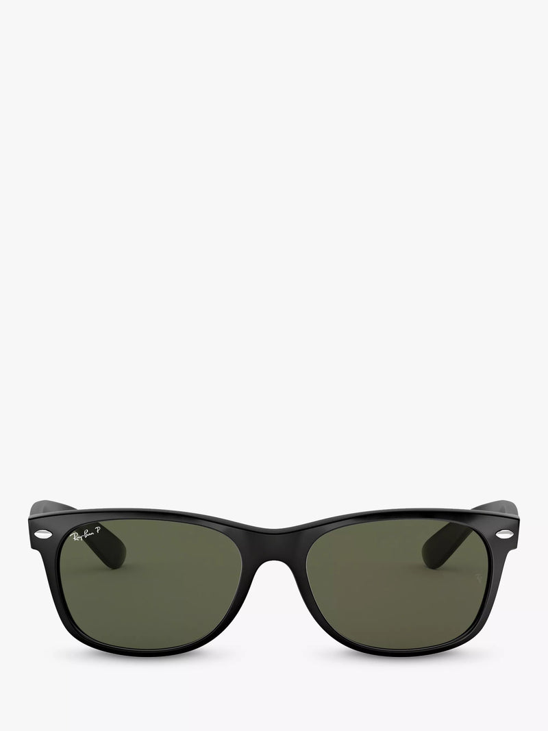Ray-Ban Wayfarer Polarised sunglasses black 55mm, imported from the UK