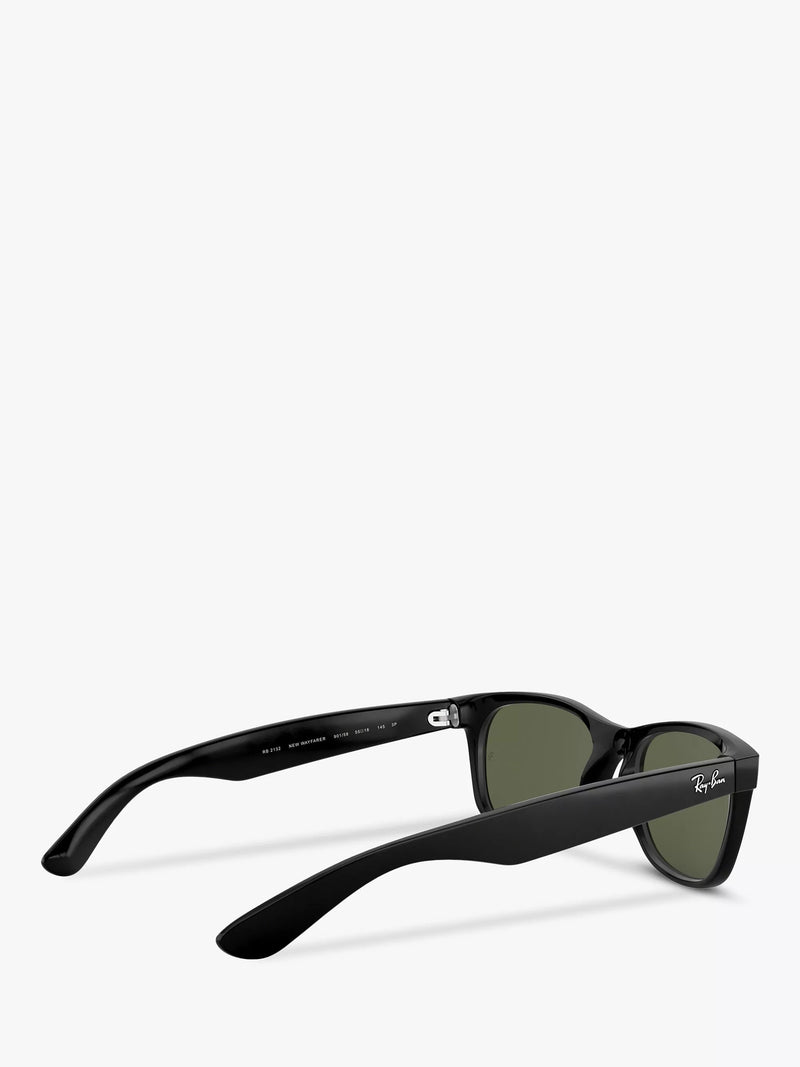 Ray-Ban Wayfarer Polarised sunglasses black 55mm, imported from the UK