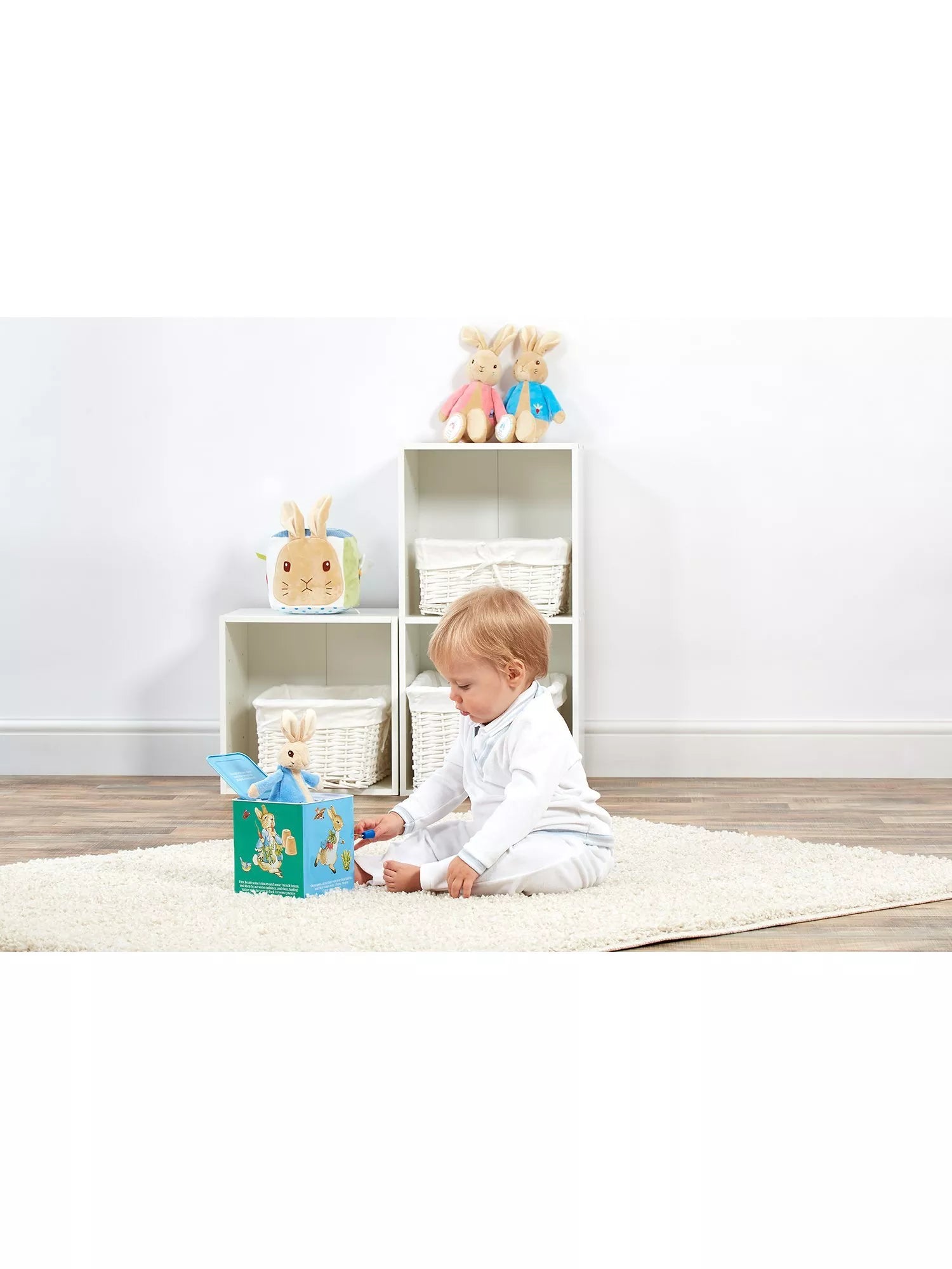 Rainbow Designs Peter Rabbit Jack in the Box - British product