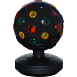 Disco Ball Lamp multicoloured rotating light - British product