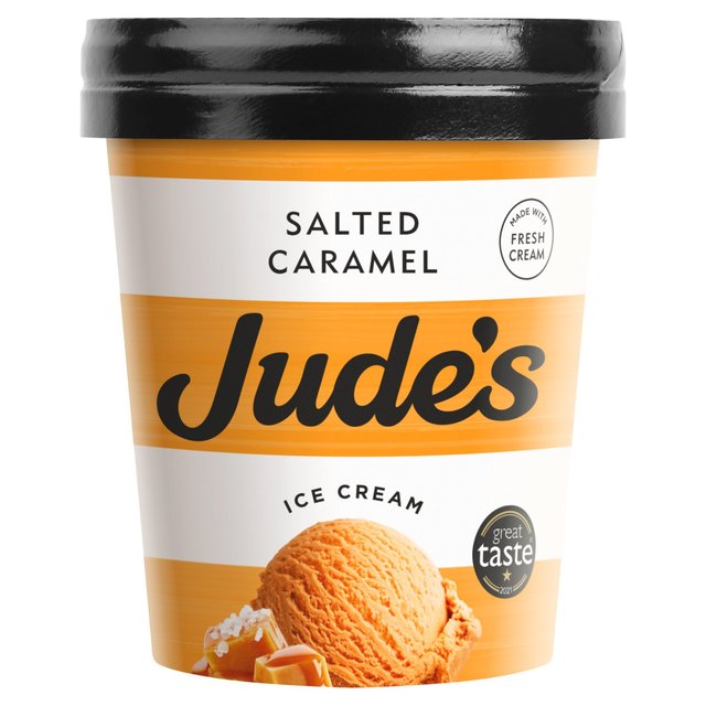 Jude's Salted Caramel Ice Cream   460ml GOODS M&S   