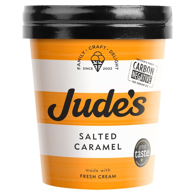 Jude's Salted Caramel Ice Cream   460ml GOODS M&S   