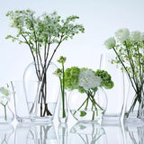 LSA International Flower Garden Posy Vase clear H13cm, UK version