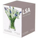 LSA International Flower Garden Posy Vase clear H13cm, UK version