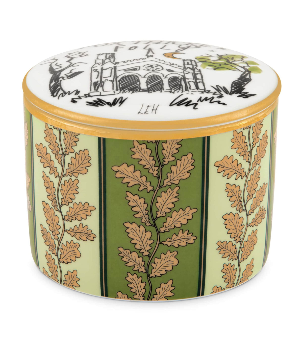 GINORI 1735 Fox Thicket Folly jewellery box, UK version