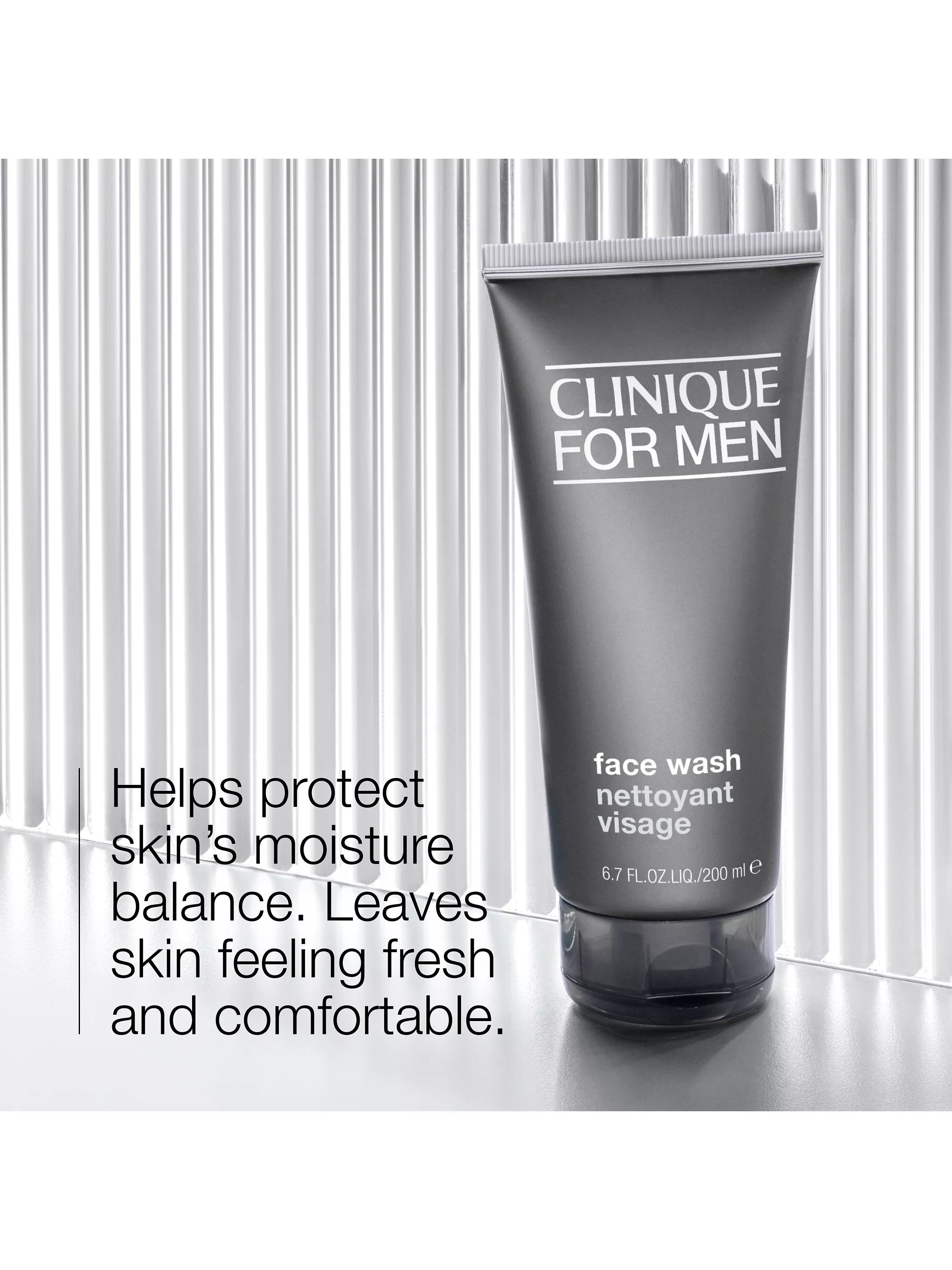 Clinique For Men grooming face wash 200ml (British brand)