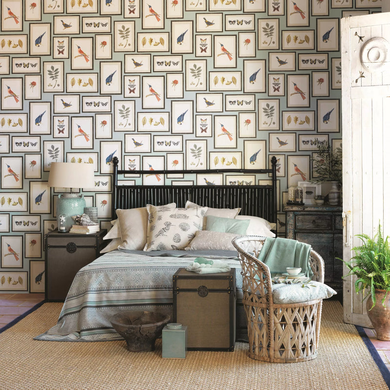 Sanderson Picture Gallery wallpaper (British brand)