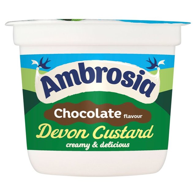 Ambrosia Chocolate Flavour Devon Custard   150g GOODS M&S   