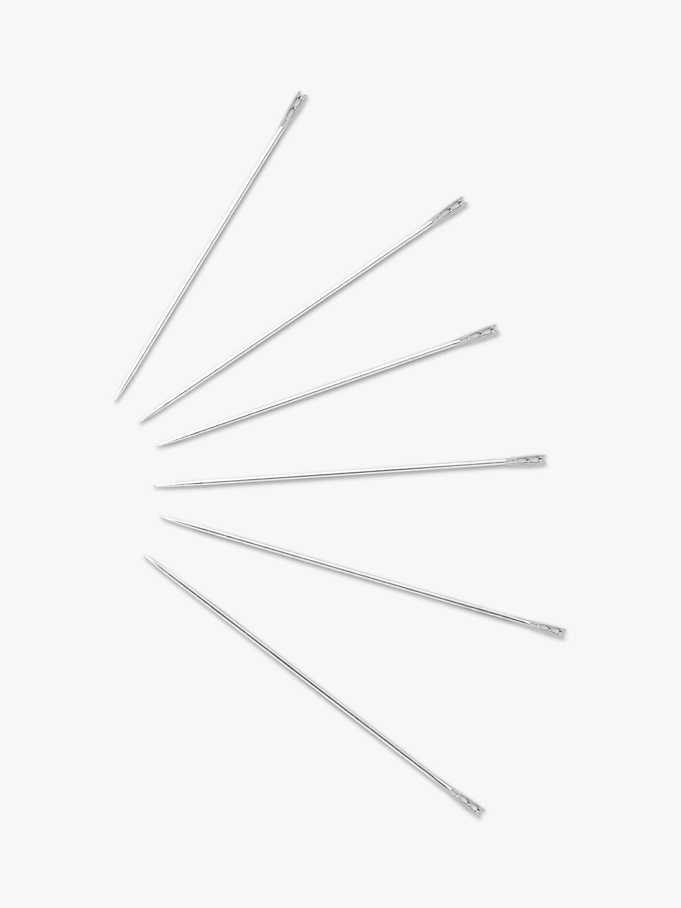 Prym self-threading needles sizes 5-9 pack of 6 (British brand)