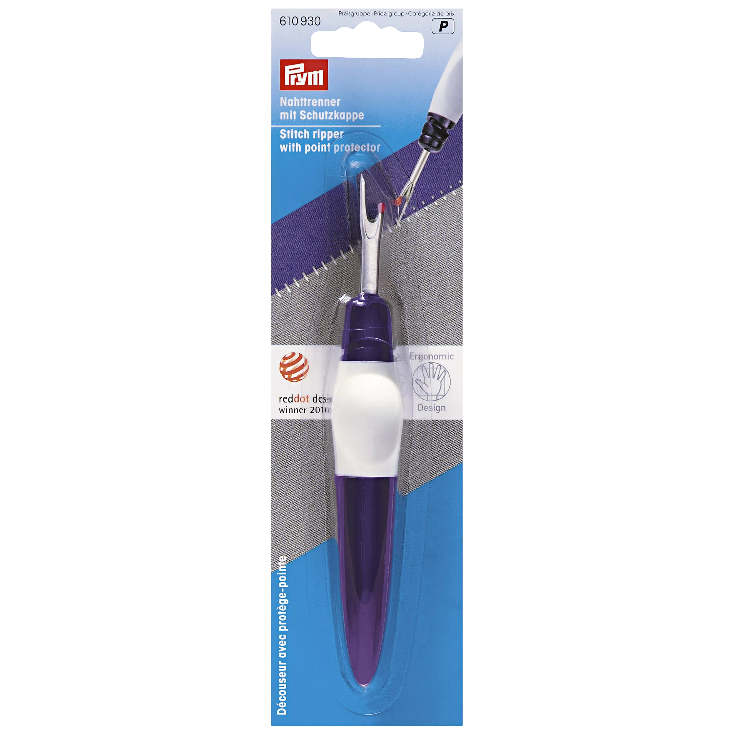 Prym large stitch ripper sewing tool (British brand)