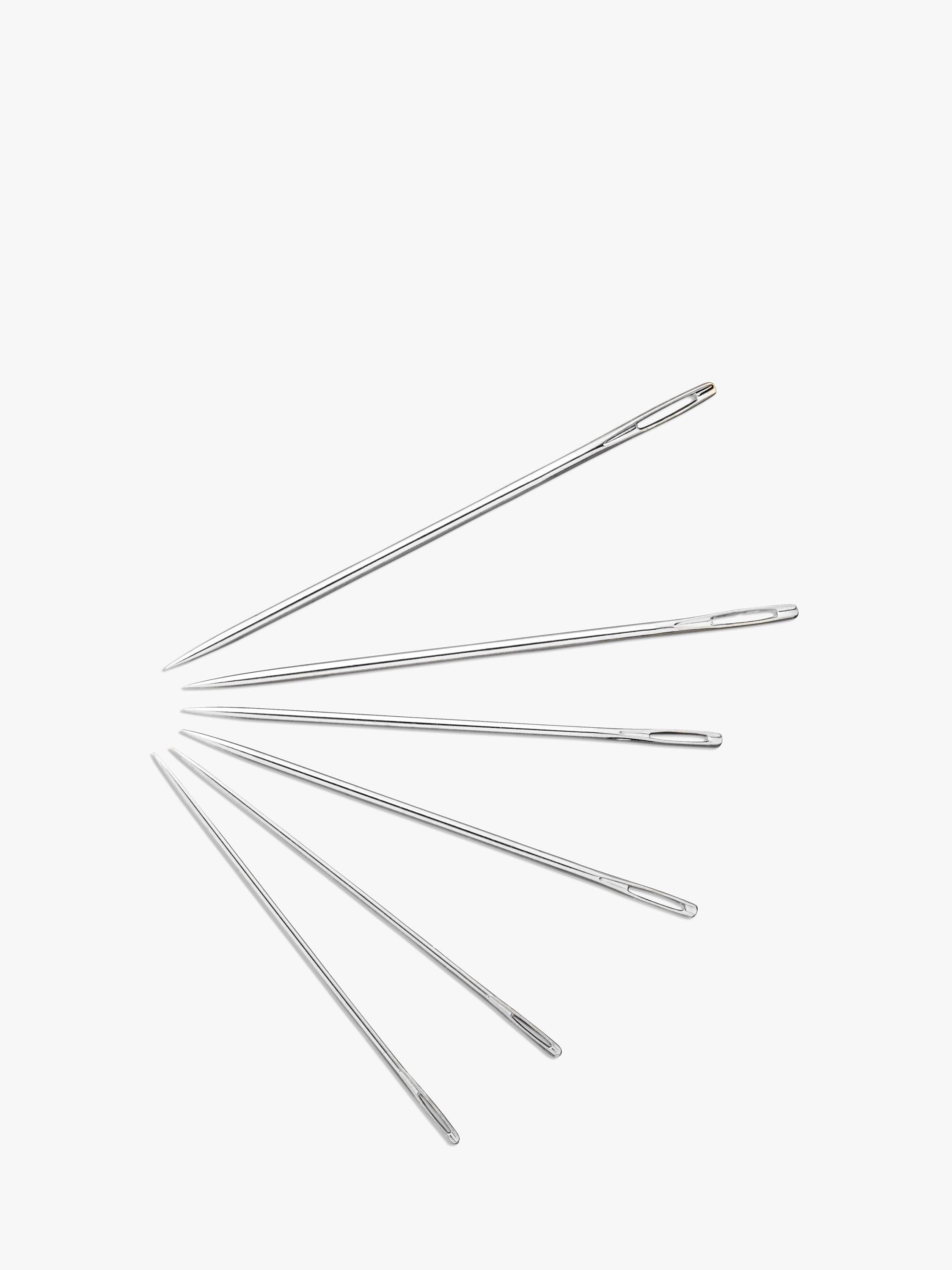 Prym darning needles short size pack of 6 assorted - British product