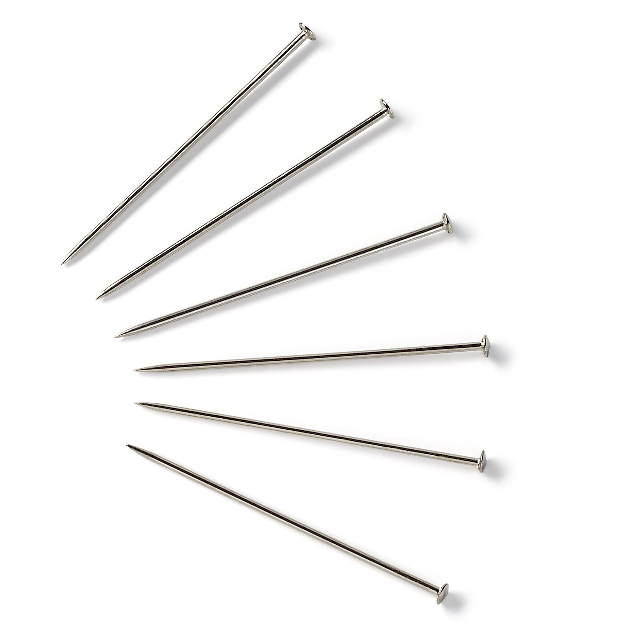Prym rust-proof straight pins 15g - British product