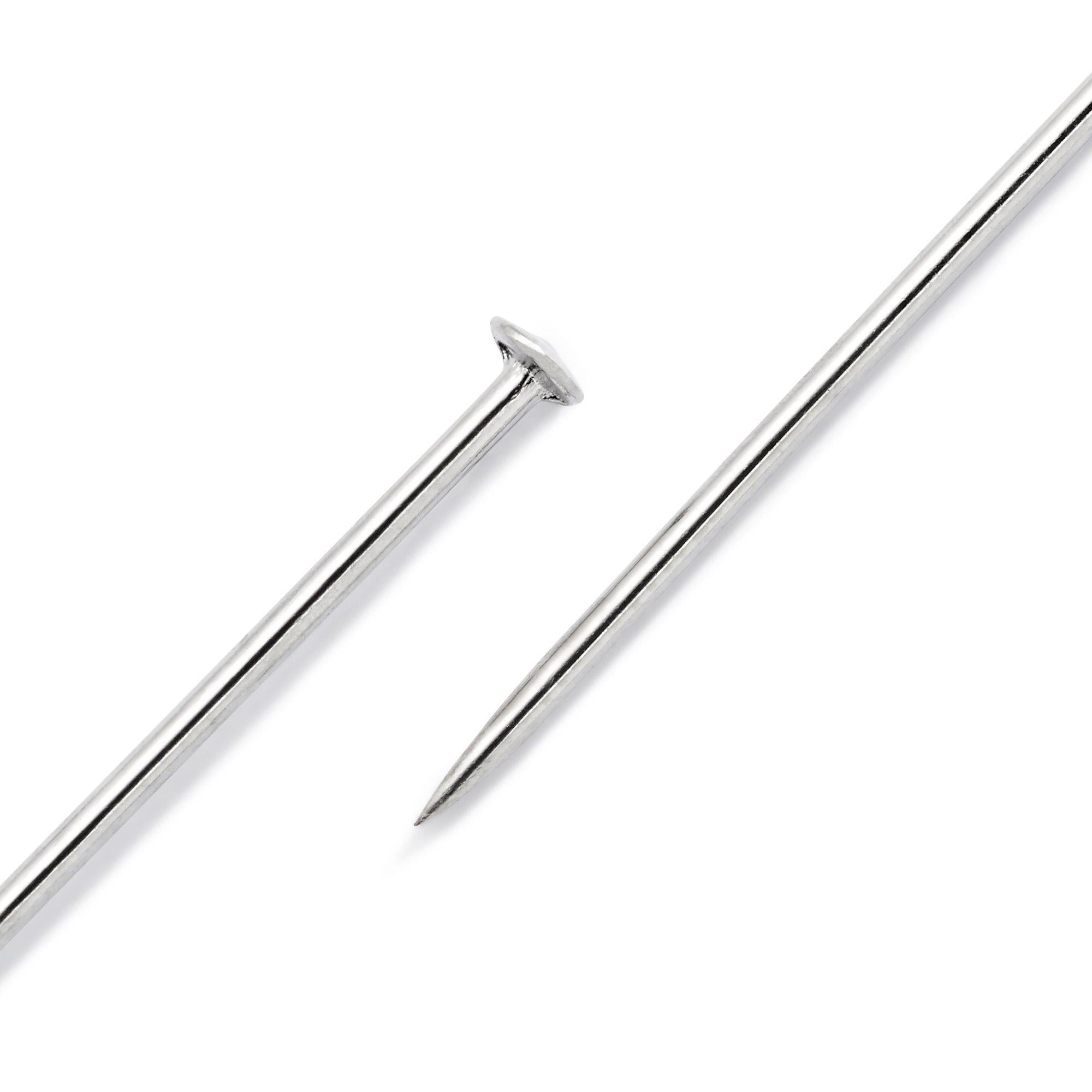 Prym rust-proof straight pins 15g - British product