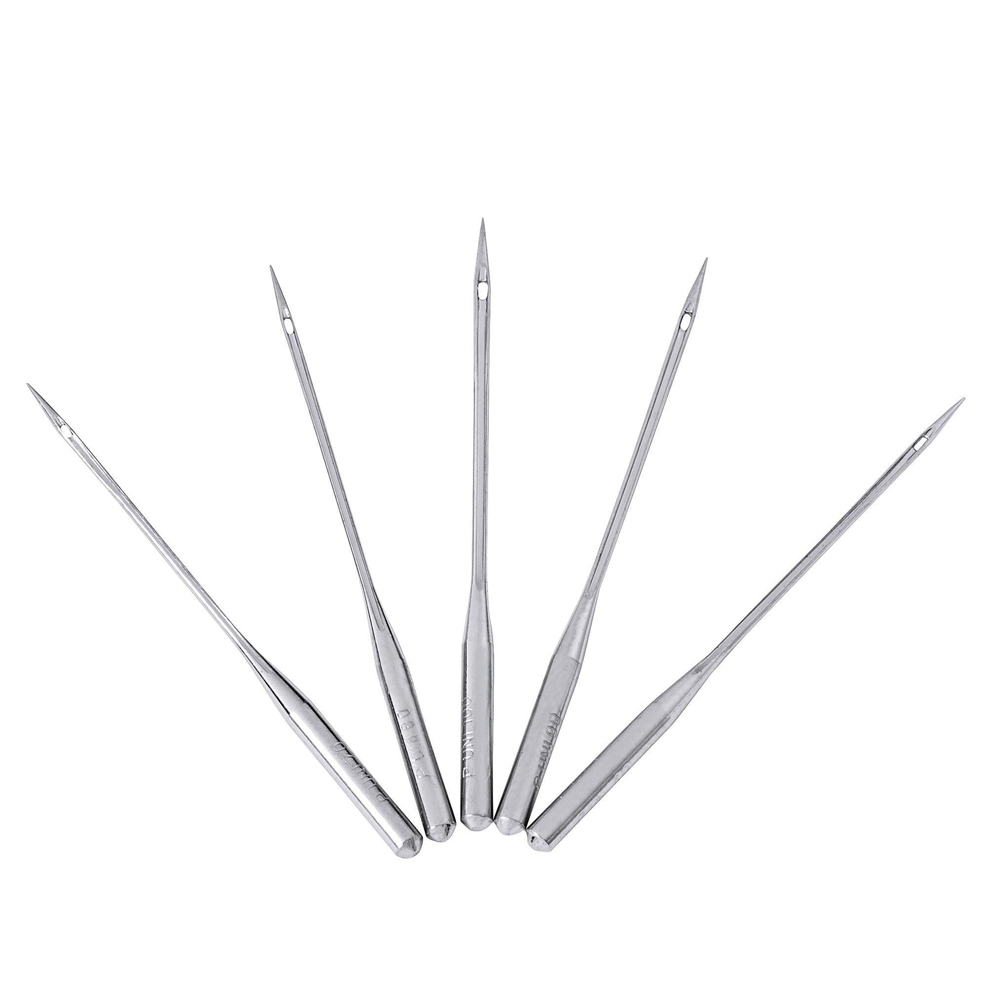 Prym sewing machine needles 5 pack sizes 70-100 - British product