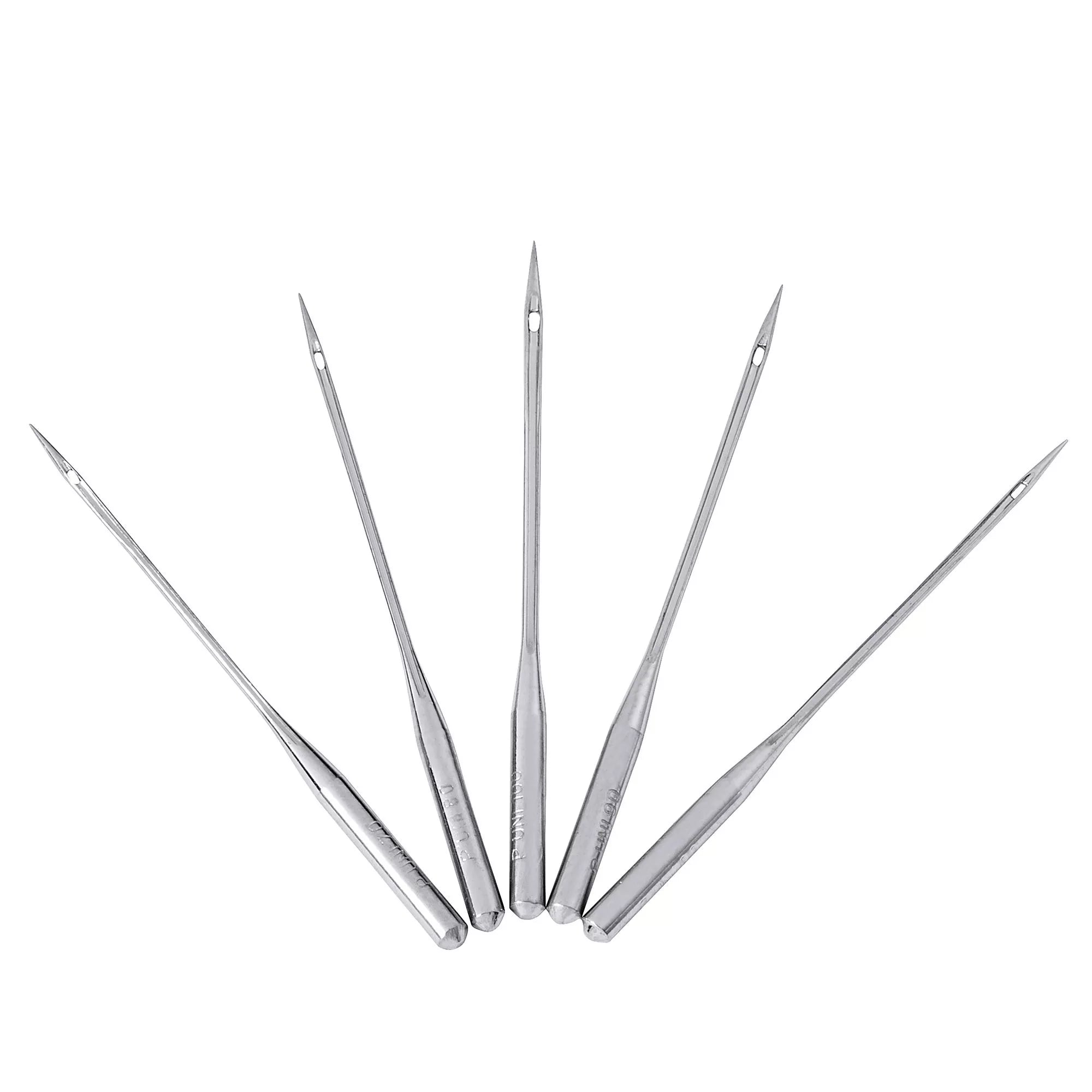 Prym sewing machine needles 5 pack sizes 70-100 - British product