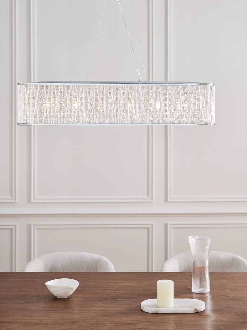 John Lewis Emilia Jazzy bar ceiling light chandelier (British brand)