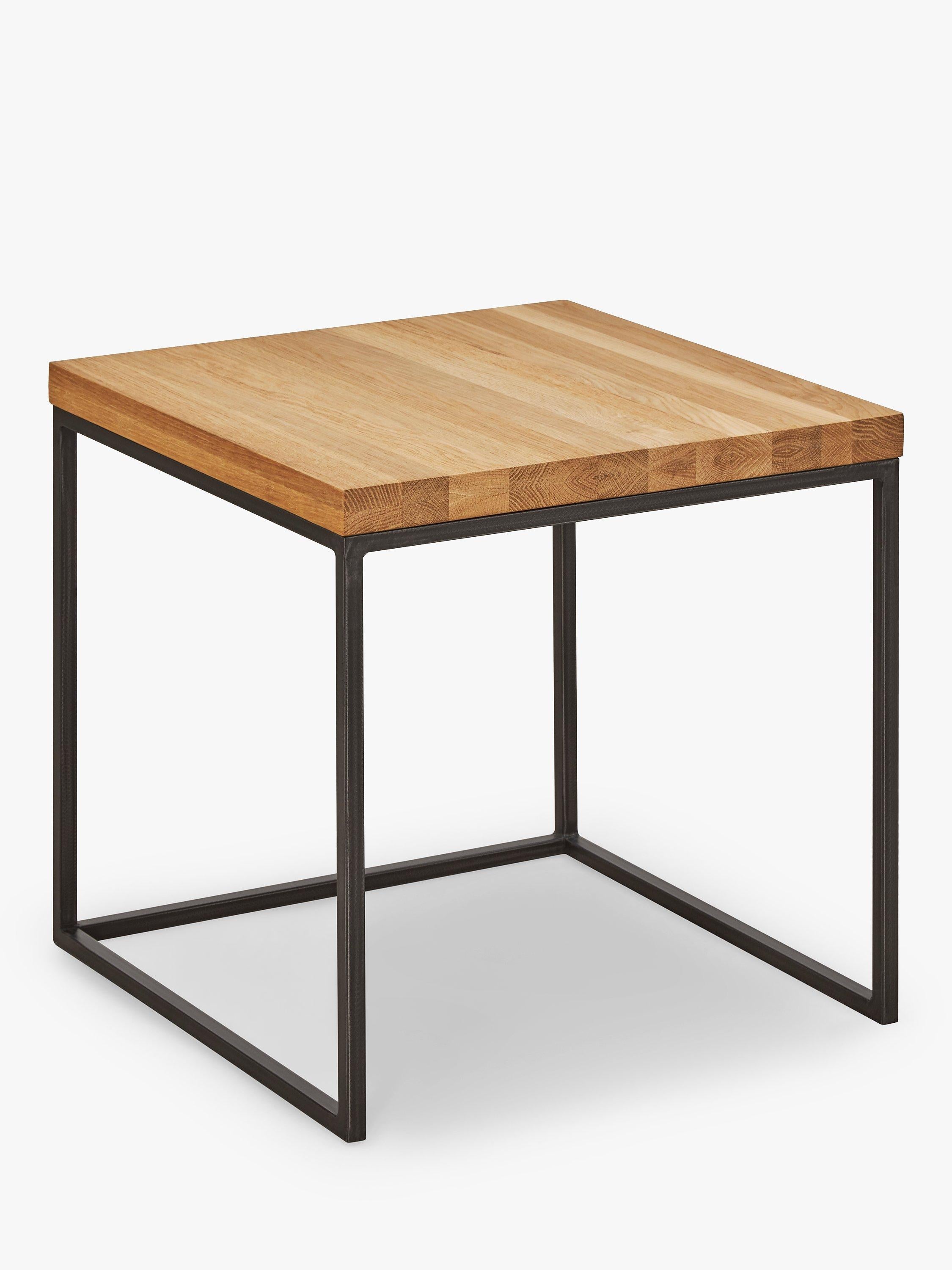 John Lewis Calia solid oak nesting tables - British product