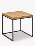 John Lewis Calia solid oak nesting tables - British product