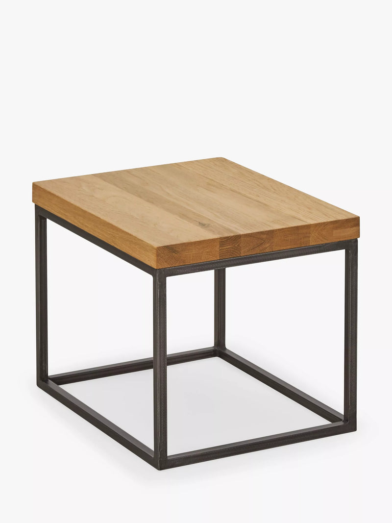 John Lewis Calia solid oak nesting tables - British product