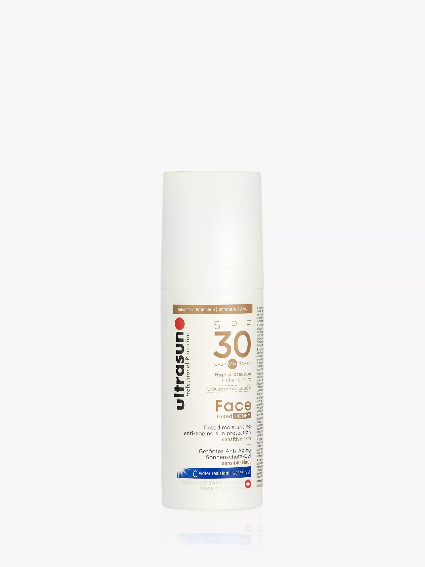 Ultrasun SPF 30 tinted face sun cream 50ml (British brand)