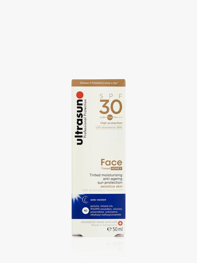 John Lewis Ultrasun SPF 30 Tinted Face Sun Cream 50ml- Buy online at McGrocer