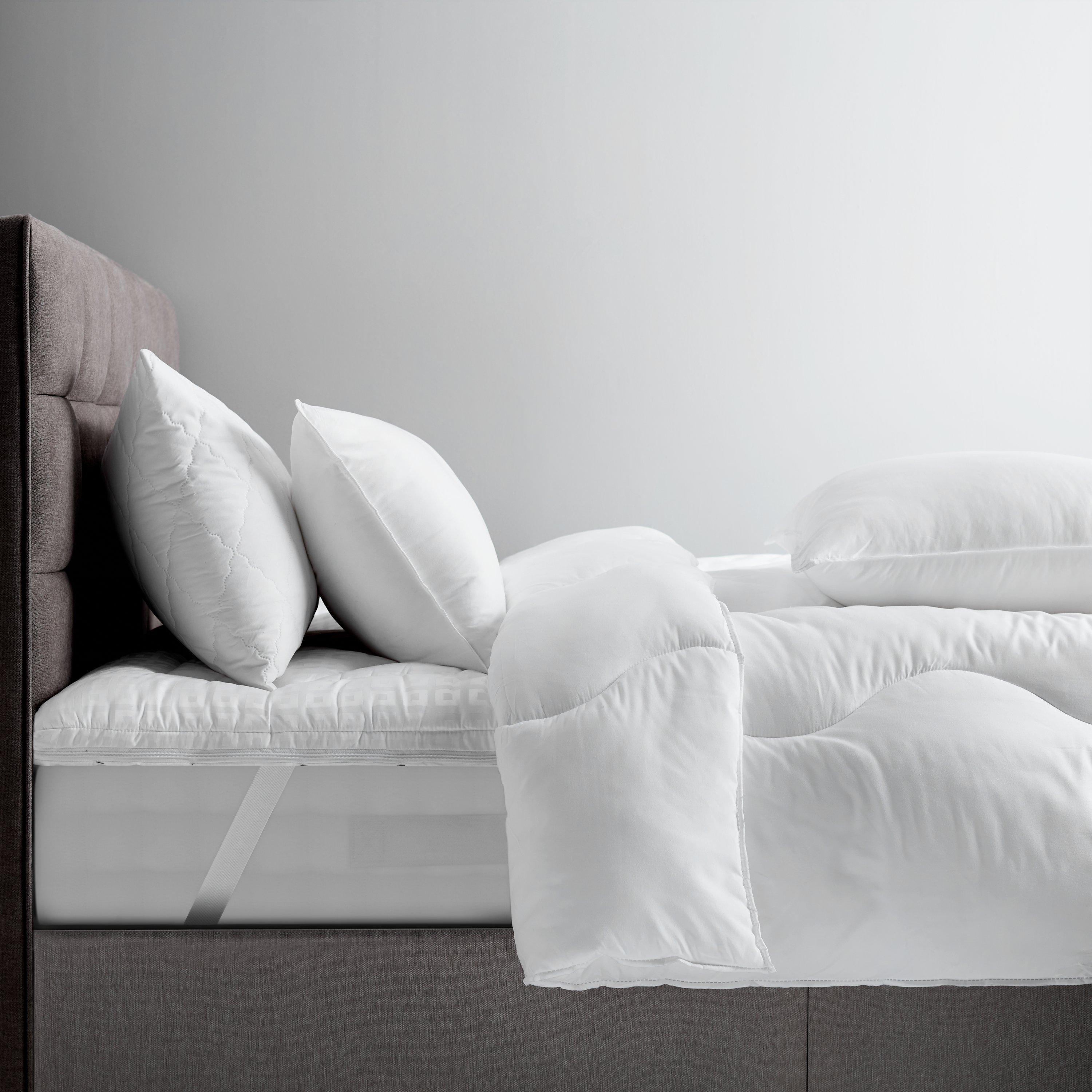John Lewis synthetic soft touch firm standard pillow (British brand)