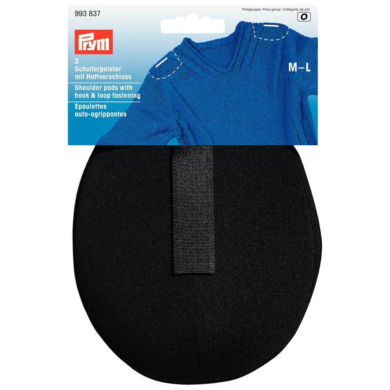 Prym raglan shoulder pads M/L pack of 2 (British brand)