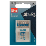 Prym sewing machine needles pack of 5 size 100, UK version