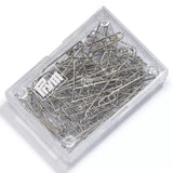 Prym badge and brooch pins 27mm silver 60 pack (British brand)