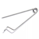 Prym badge and brooch pins 27mm silver 60 pack (British brand)