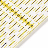 Prym triangle ruler metric quick .25cm (British brand)
