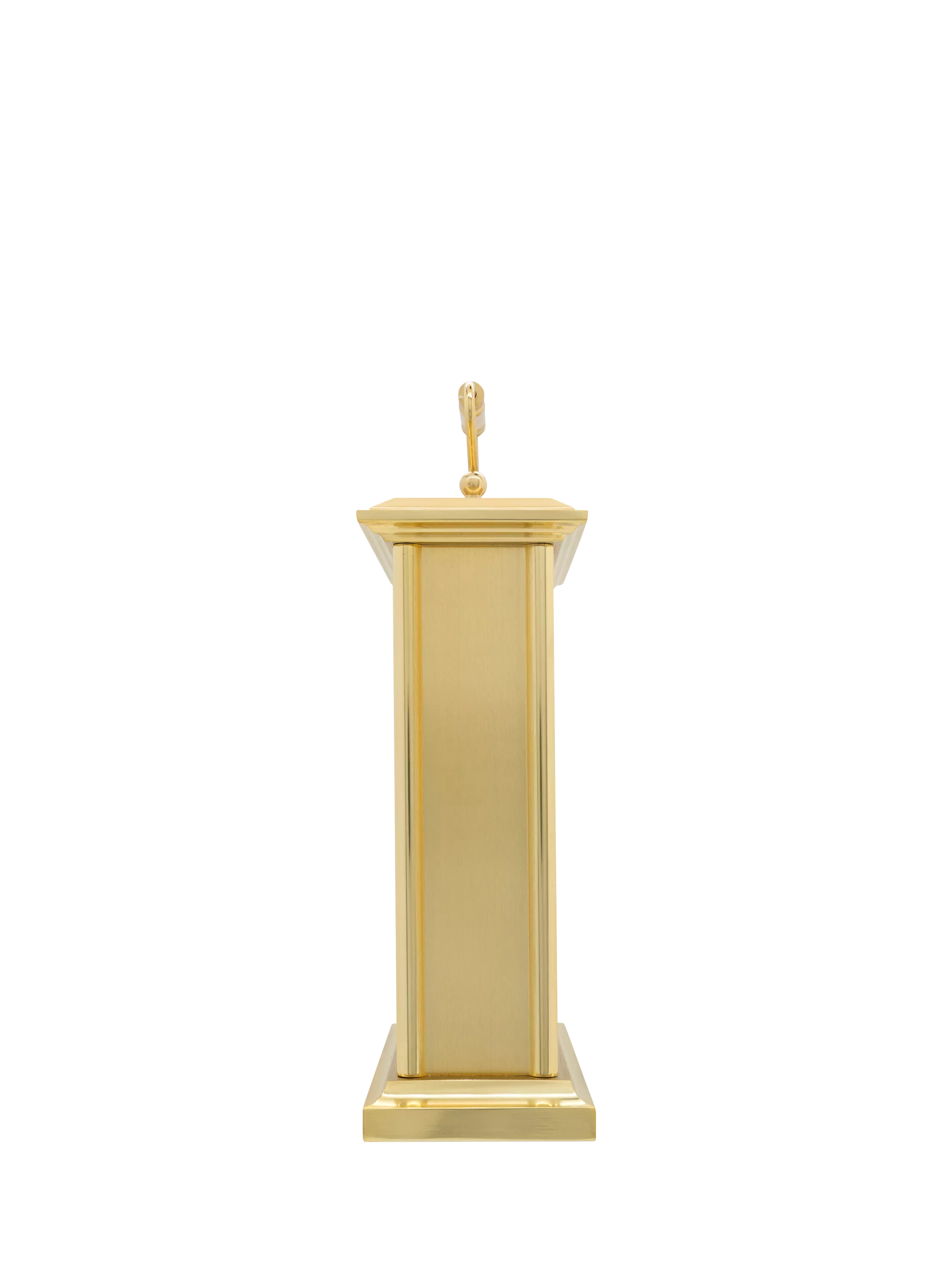 Acctim Althorp gold carriage mantel clock (British brand)