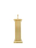 Acctim Althorp gold carriage mantel clock (British brand)