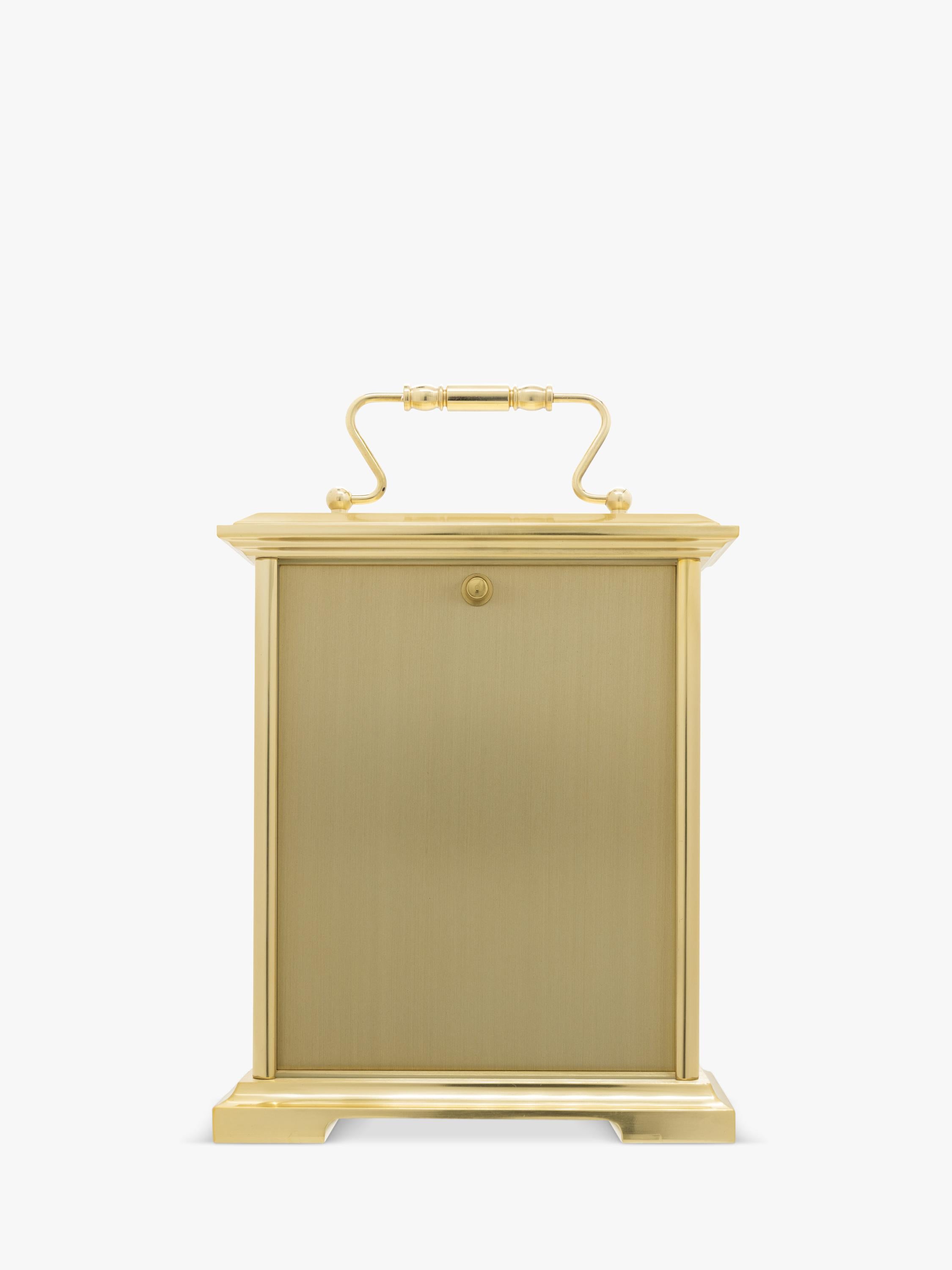 Acctim Althorp gold carriage mantel clock (British brand)