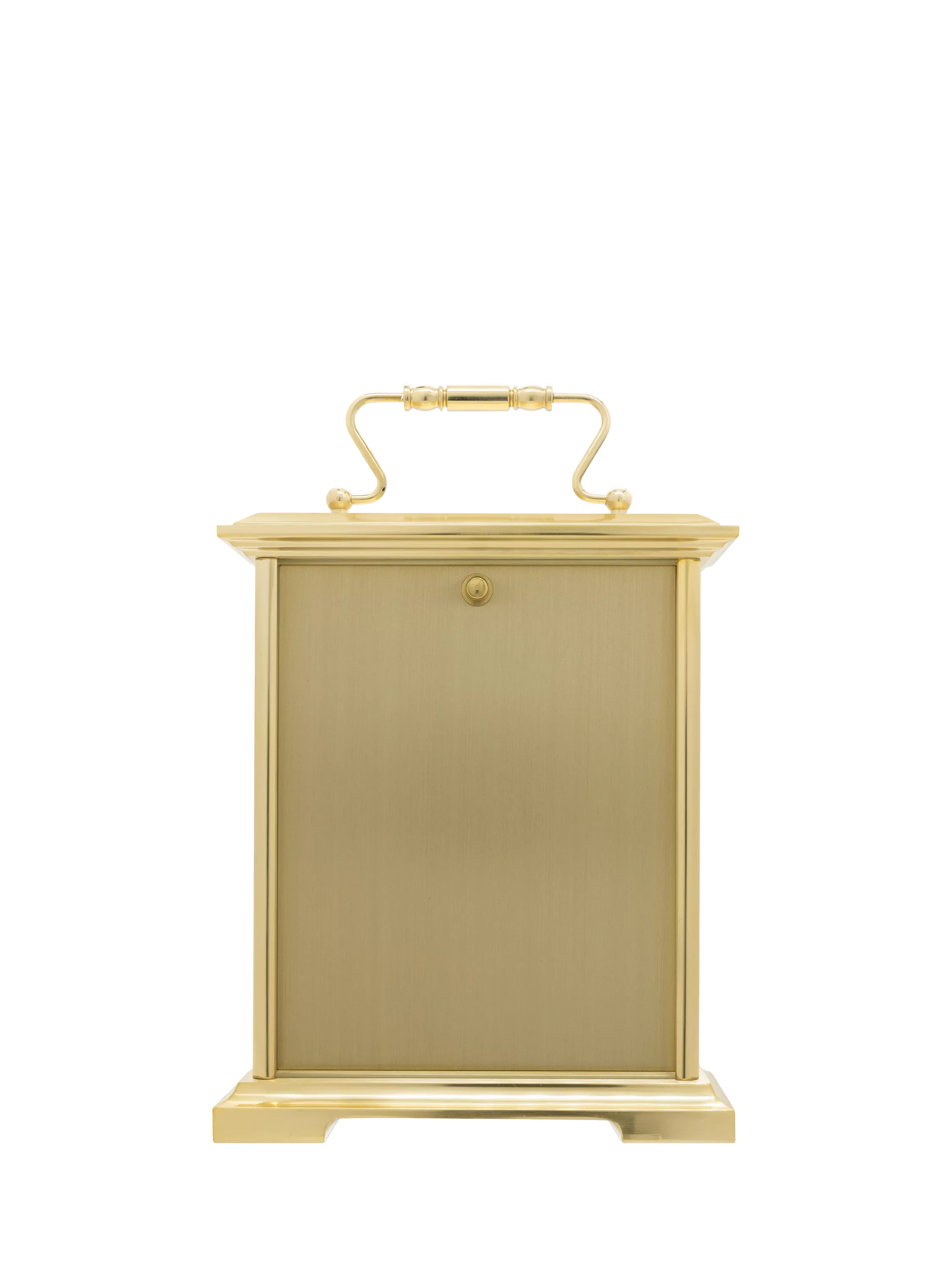 Acctim Althorp gold carriage mantel clock (British brand)