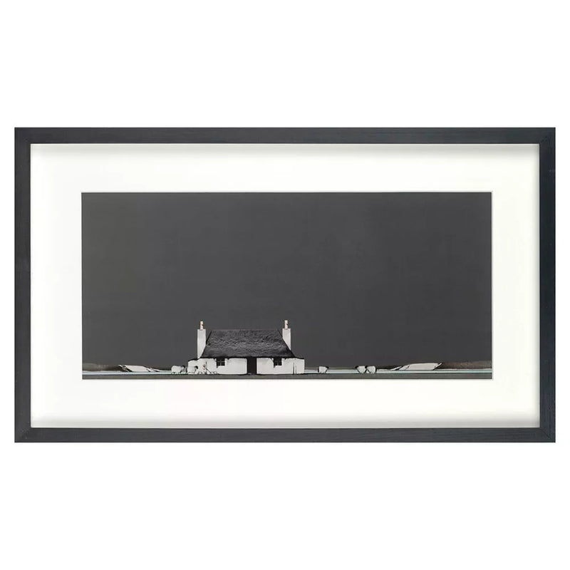 John Lewis Tiree Cottage framed print 30x51.7cm, UK version