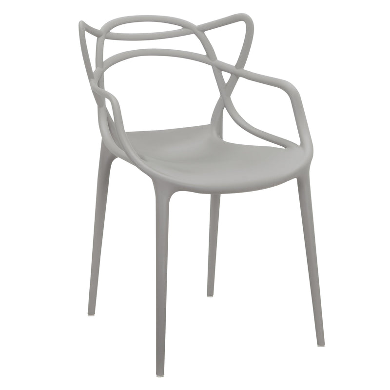 Kartell Masters stackable chair by Philippe Starck in polypropylene - British product