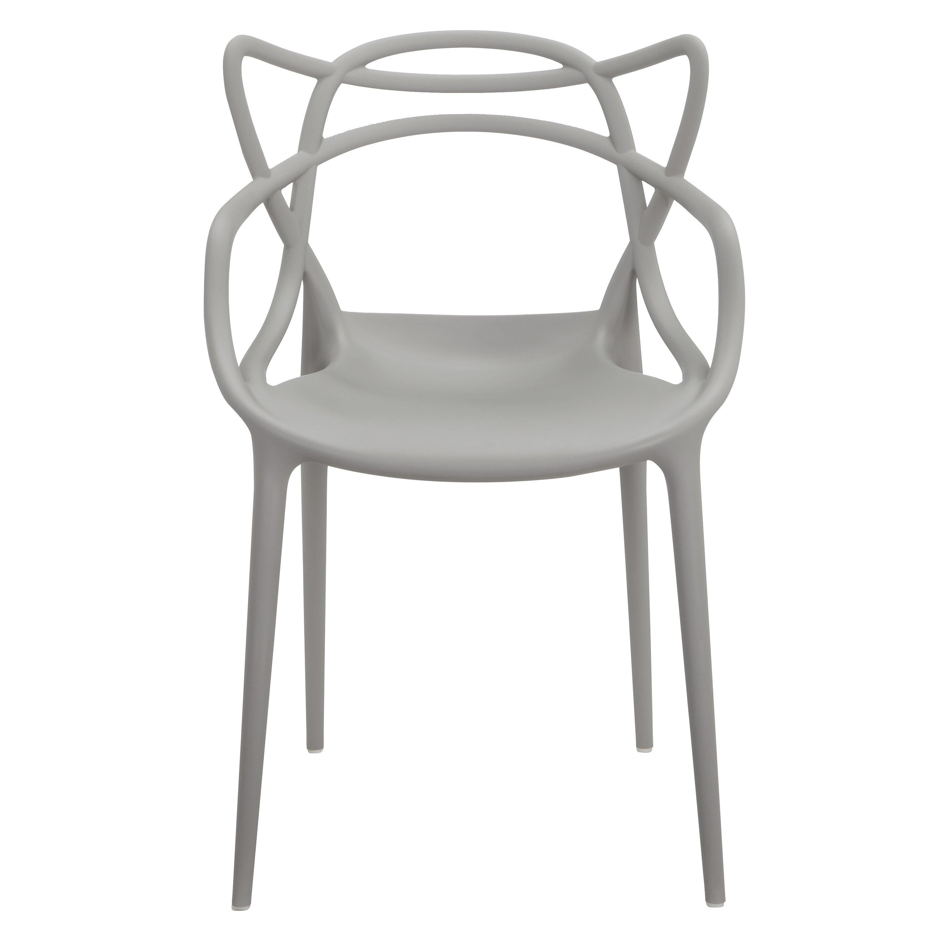Kartell Masters stackable chair by Philippe Starck in polypropylene - British product