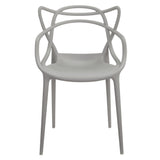 Kartell Masters stackable chair by Philippe Starck in polypropylene - British product